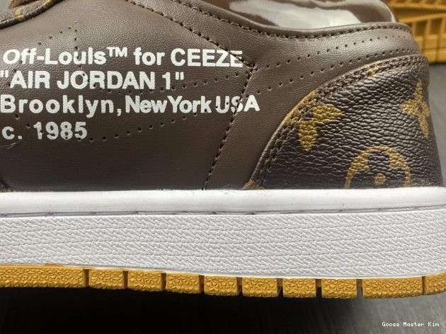 x AJ1 Jordan LOW OW Off-Louis Air 1 0701